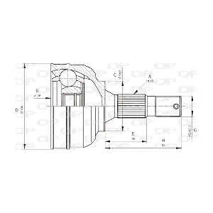 OPEN PARTS CVJ5680.10