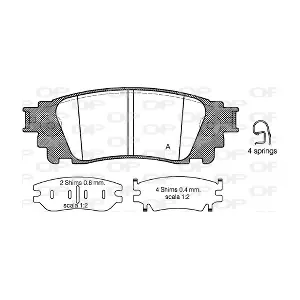 OPEN PARTS BPA1636.00