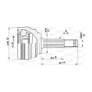 OPEN PARTS CVJ5389.10