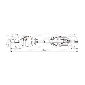 OPEN PARTS DRS6367.00