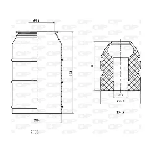 DCK5036.04 OPEN PARTS