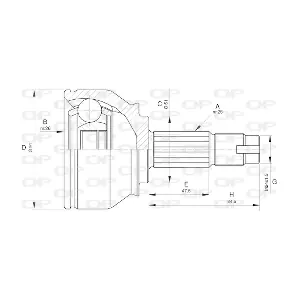 OPEN PARTS CVJ5647.10