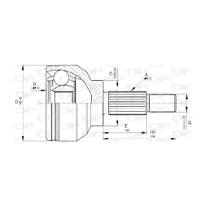 CVJ5663.10 OPEN PARTS