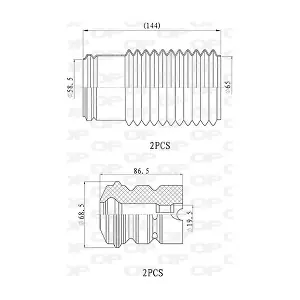 OPEN PARTS DCK5030.04