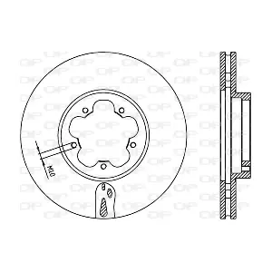 OPEN PARTS BDA2369.20