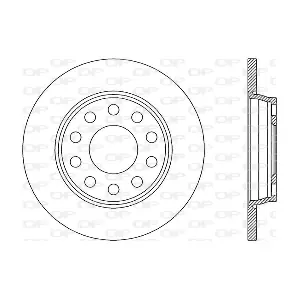 OPEN PARTS BDR192310