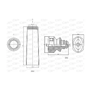 OPEN PARTS DCK5002.04