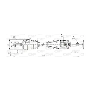 OPEN PARTS DRS6084.00