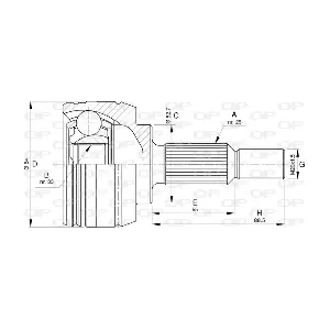 CVJ5794.10 OPEN PARTS
