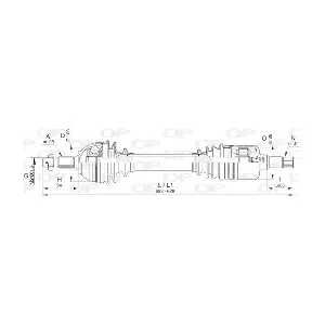 OPEN PARTS DRS6387.00