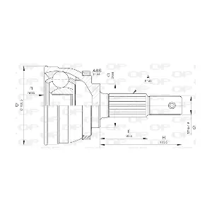 CVJ5629.10 OPEN PARTS