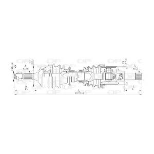 OPEN PARTS DRS6155.00