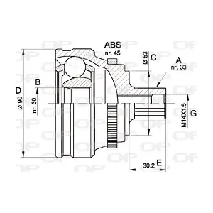 OPEN PARTS CVJ5110.10