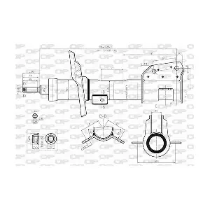 SAB8576.31 OPEN PARTS
