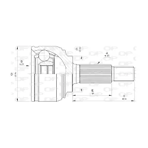 CVJ5520.10 OPEN PARTS