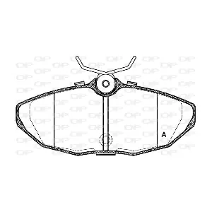 OPEN PARTS BPA0732.10