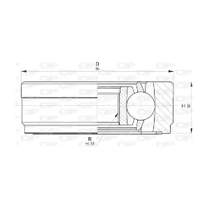 OPEN PARTS CVJ5814.20