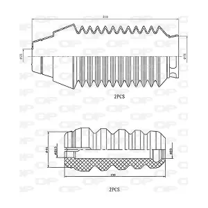 OPEN PARTS DCK5088.04