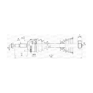 OPEN PARTS DRS6413.00
