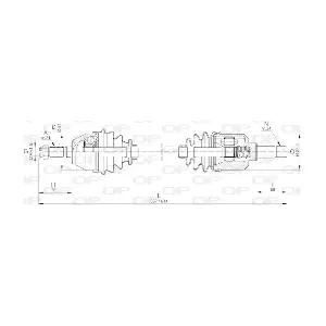 OPEN PARTS DRS600200