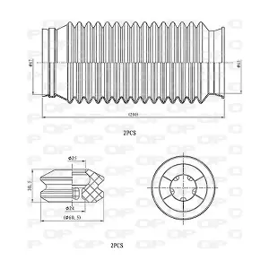 DCK5095.04 OPEN PARTS