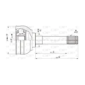 CVJ5563.10 OPEN PARTS