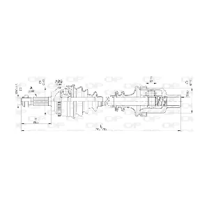 OPEN PARTS DRS6286.00
