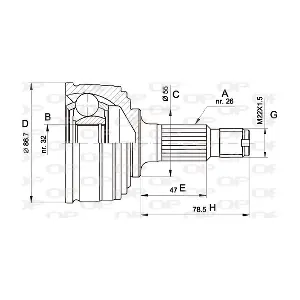 OPEN PARTS CVJ5049.10