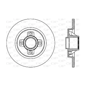 OPEN PARTS BDA238710