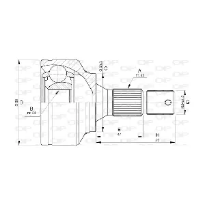 OPEN PARTS CVJ5741.10