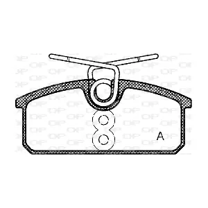 OPEN PARTS BPA142400