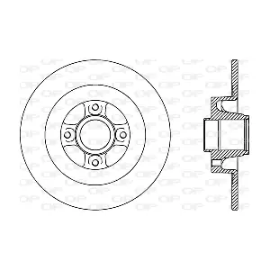 OPEN PARTS BDR2427.10