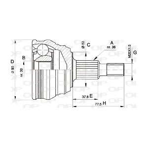 OPEN PARTS CVJ5189.10
