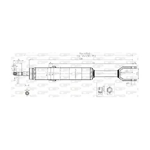 SAB8070.31 OPEN PARTS