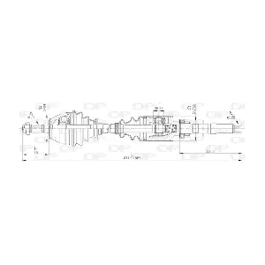 DRS6184.00 OPEN PARTS
