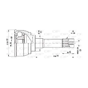 OPEN PARTS CVJ5367.10