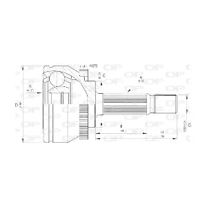CVJ5572.10 OPEN PARTS