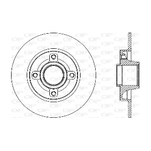 OPEN PARTS BDR234110