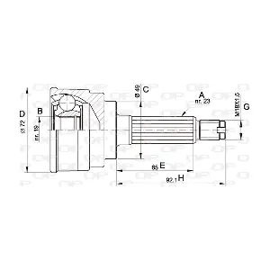CVJ5112.10 OPEN PARTS