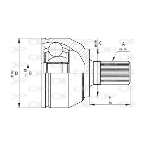 OPEN PARTS CVJ5698.10