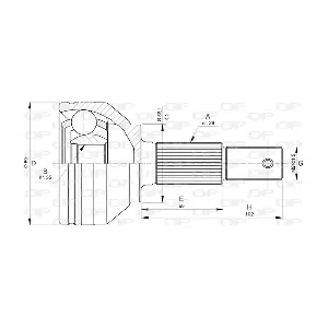 CVJ5754.10 OPEN PARTS