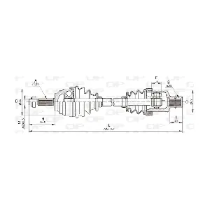 DRS6134.00 OPEN PARTS