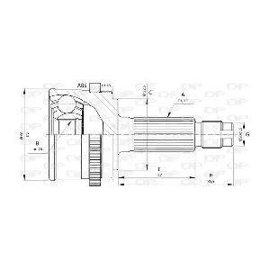 CVJ5728.10 OPEN PARTS