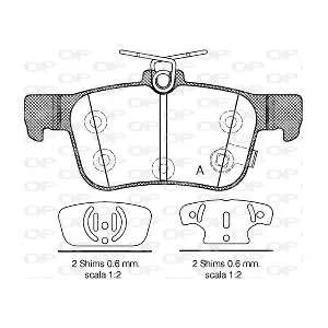 OPEN PARTS BPA1551.12