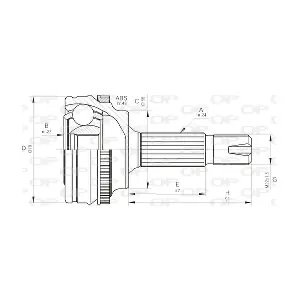 CVJ5497.10 OPEN PARTS