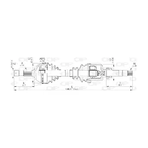 OPEN PARTS DRS6156.00