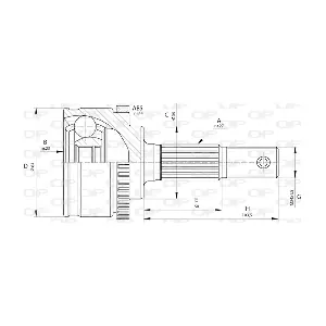 CVJ5583.10 OPEN PARTS