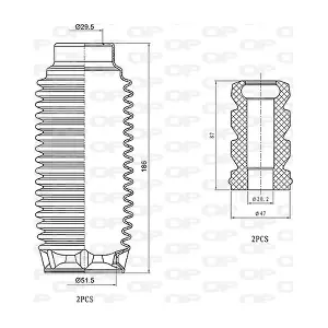 DCK5060.04 OPEN PARTS
