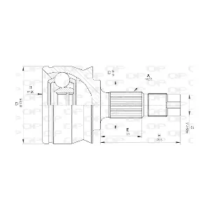 OPEN PARTS CVJ5531.10