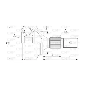 OPEN PARTS CVJ5529.10